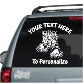 Clawing Tiger Car Decals